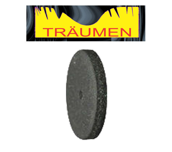 black rubber polisher, black rubber wheel, traumen, Bkr22